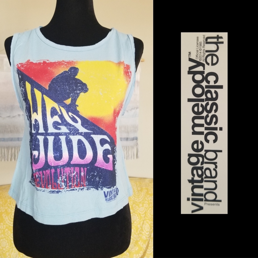 NWT/ New with Tags/ Hey Jude Crop Tank Top